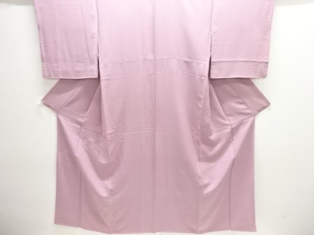 JAPANESE KIMONO / TSUKESAGE IROMUJI / EMBROIDERY / ONE CREST 